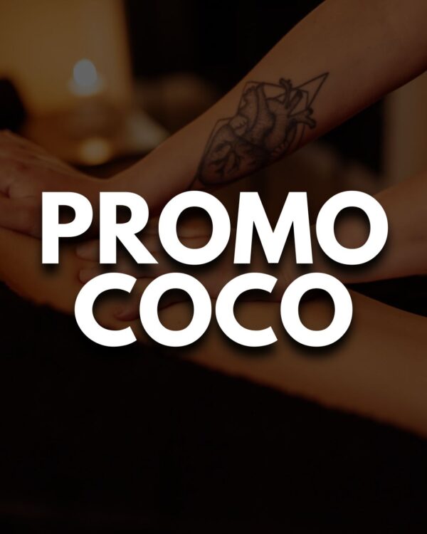 Promoción masaje individual posterior coco 30'